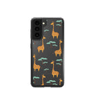 Towering Savannah | Giraffe Samsung Case Clear for Galaxy S21 