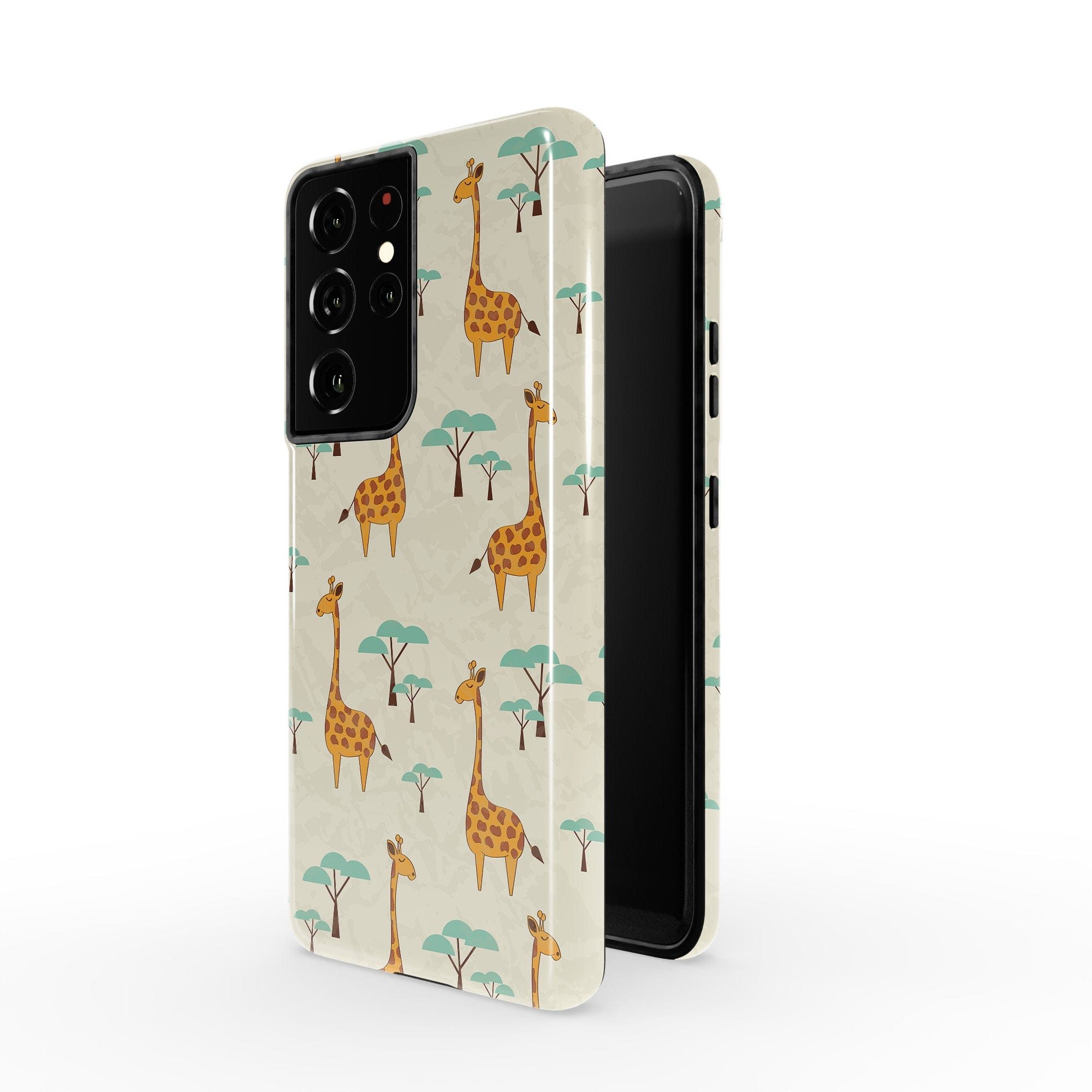 Towering Savannah | Giraffe Samsung Case Tough for Galaxy S21 Ultra