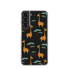 Towering Savannah | Giraffe Samsung Case Clear for Galaxy S22 Plus