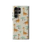 Towering Savannah | Giraffe Samsung Case Tough for Galaxy S23