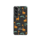 Towering Savannah | Giraffe Samsung Case Clear for Galaxy S24