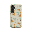 Towering Savannah | Giraffe Samsung Case Tough for Galaxy S24