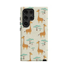 Towering Savannah | Giraffe Samsung Case Tough for Galaxy S24 Ultra