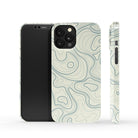 Treasure Island | Abstract Lines Pattern Case Slim for iPhone X/XS