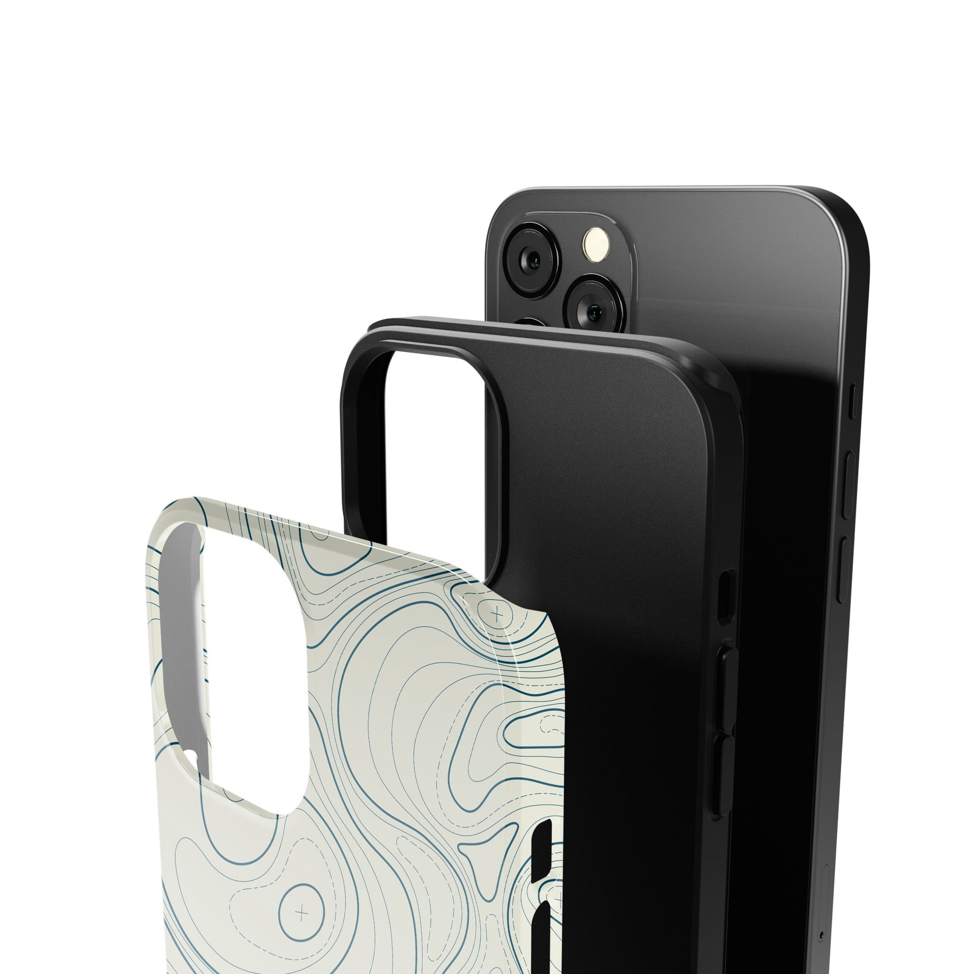 Treasure Island | Abstract Lines Pattern Case Slim for iPhone 7/8