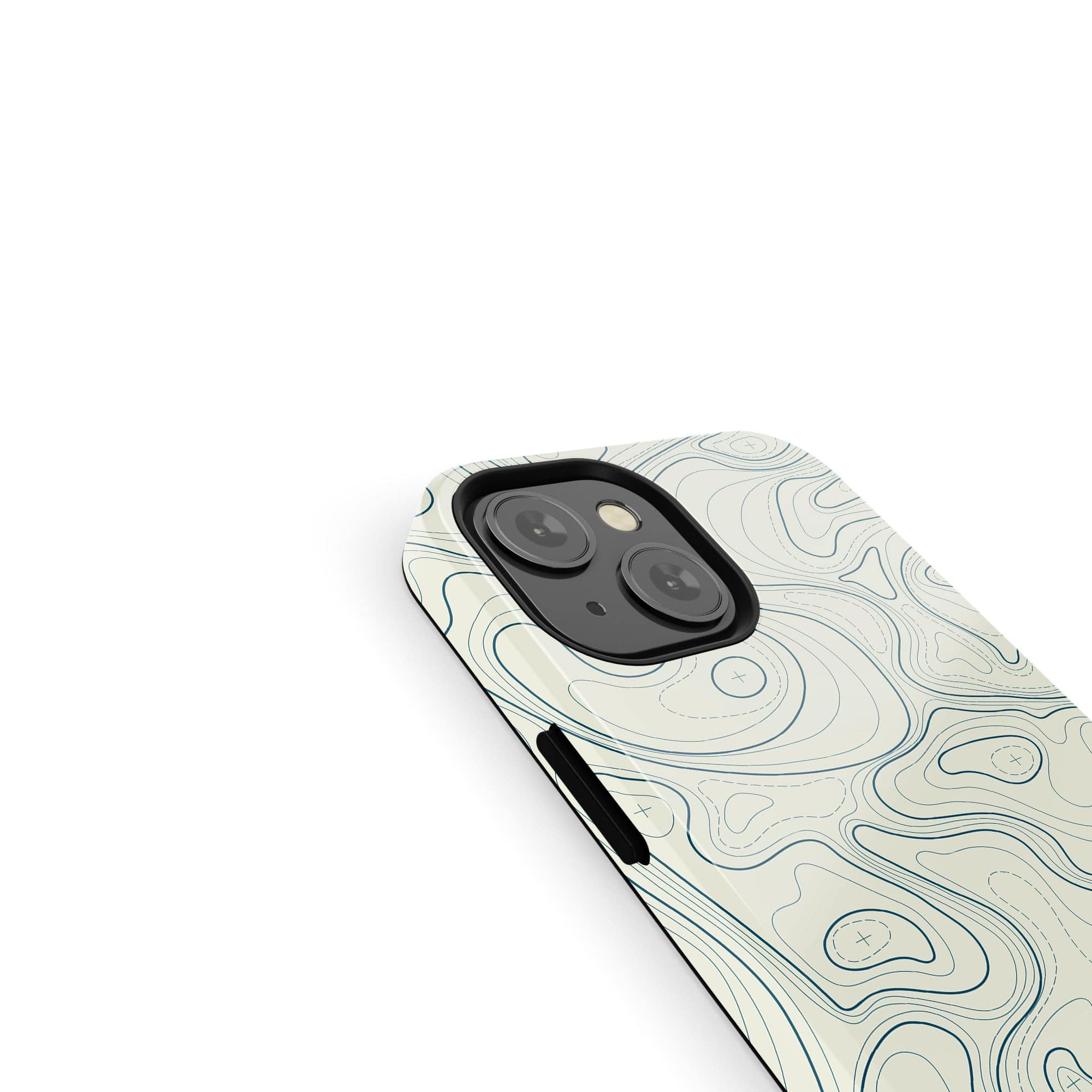 Treasure Island | Abstract Lines Pattern Case Slim for iPhone XR