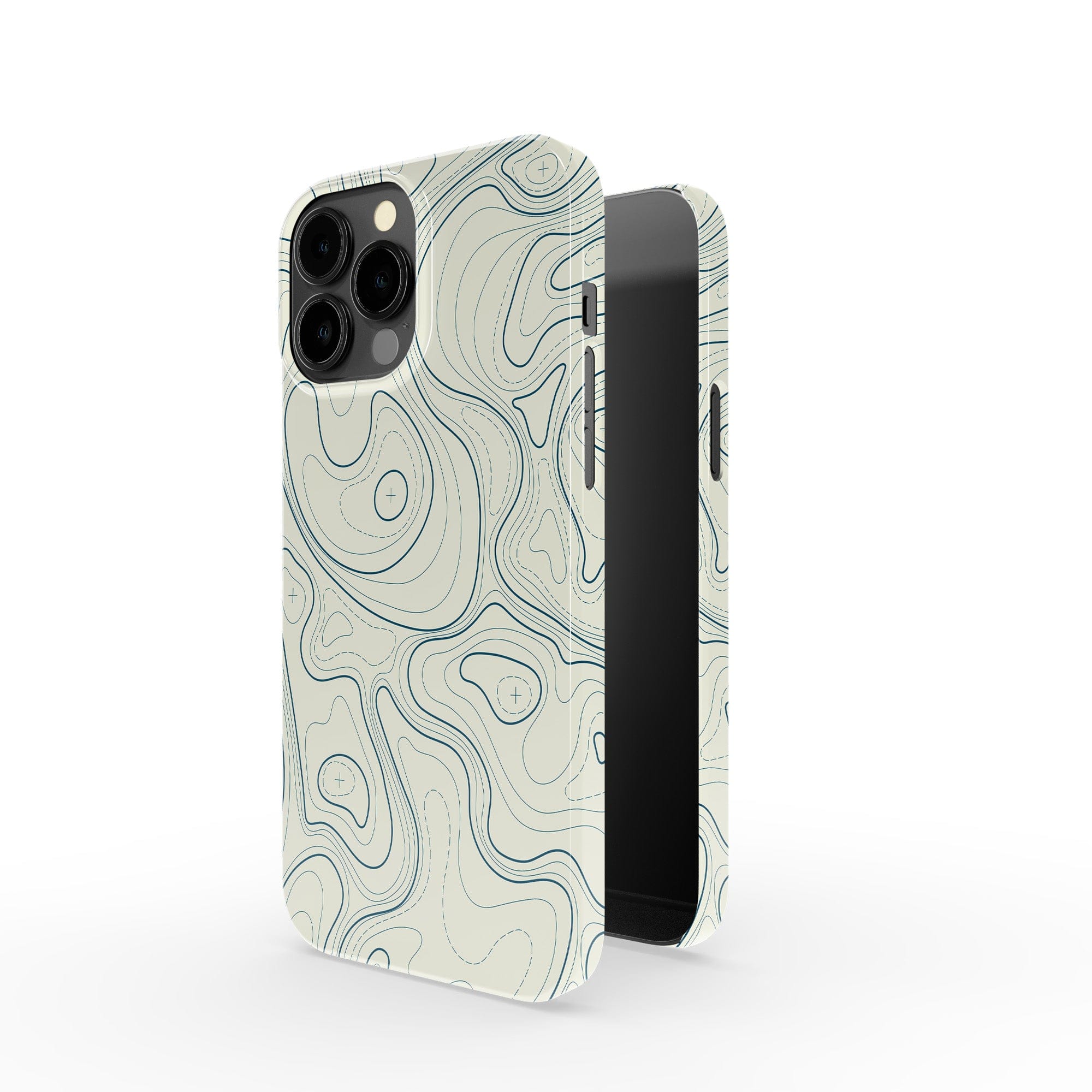 Treasure Island | Abstract Lines Pattern Case Slim for iPhone 13 Pro