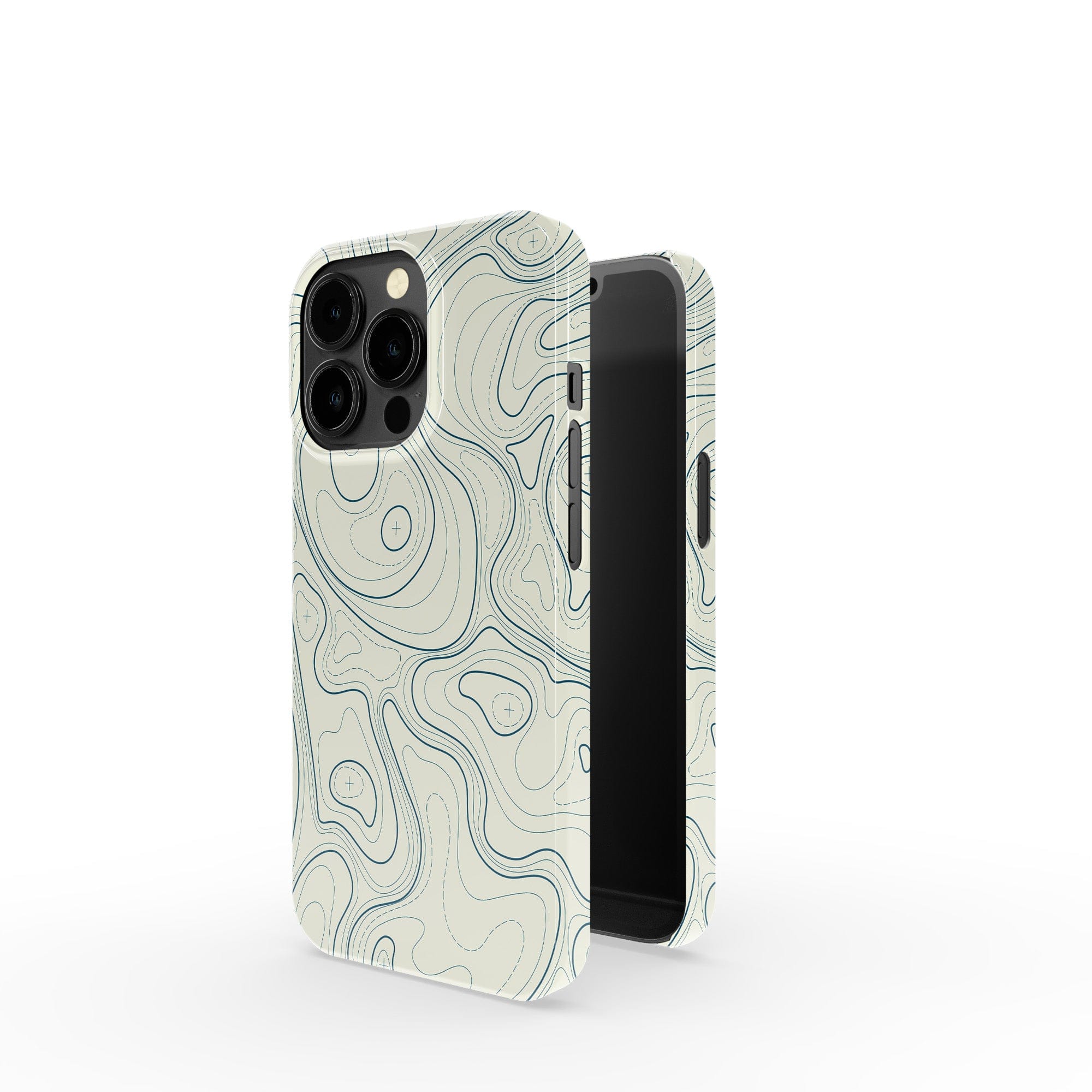 Treasure Island | Abstract Lines Pattern Case Tough for iPhone 12 Pro Max