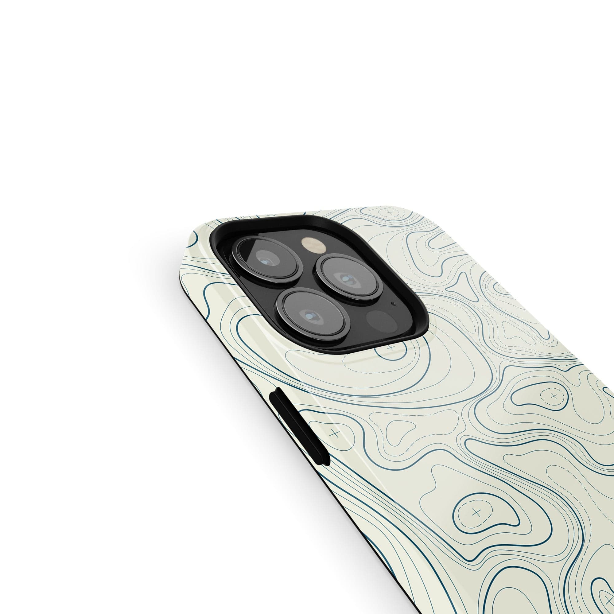 Treasure Island | Abstract Lines Pattern Case Slim for iPhone 12