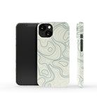 Treasure Island | Abstract Lines Pattern Case Slim for iPhone 12 Mini