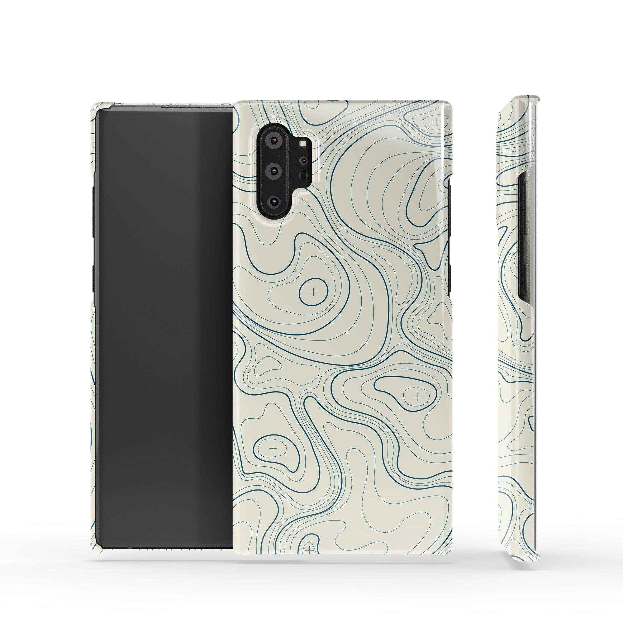 Treasure Island | Abstract Lines Pattern Samsung Case Slim for Galaxy Note 10 Plus 