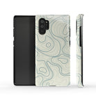 Treasure Island | Abstract Lines Pattern Samsung Case Tough for Galaxy Note 10 Plus 