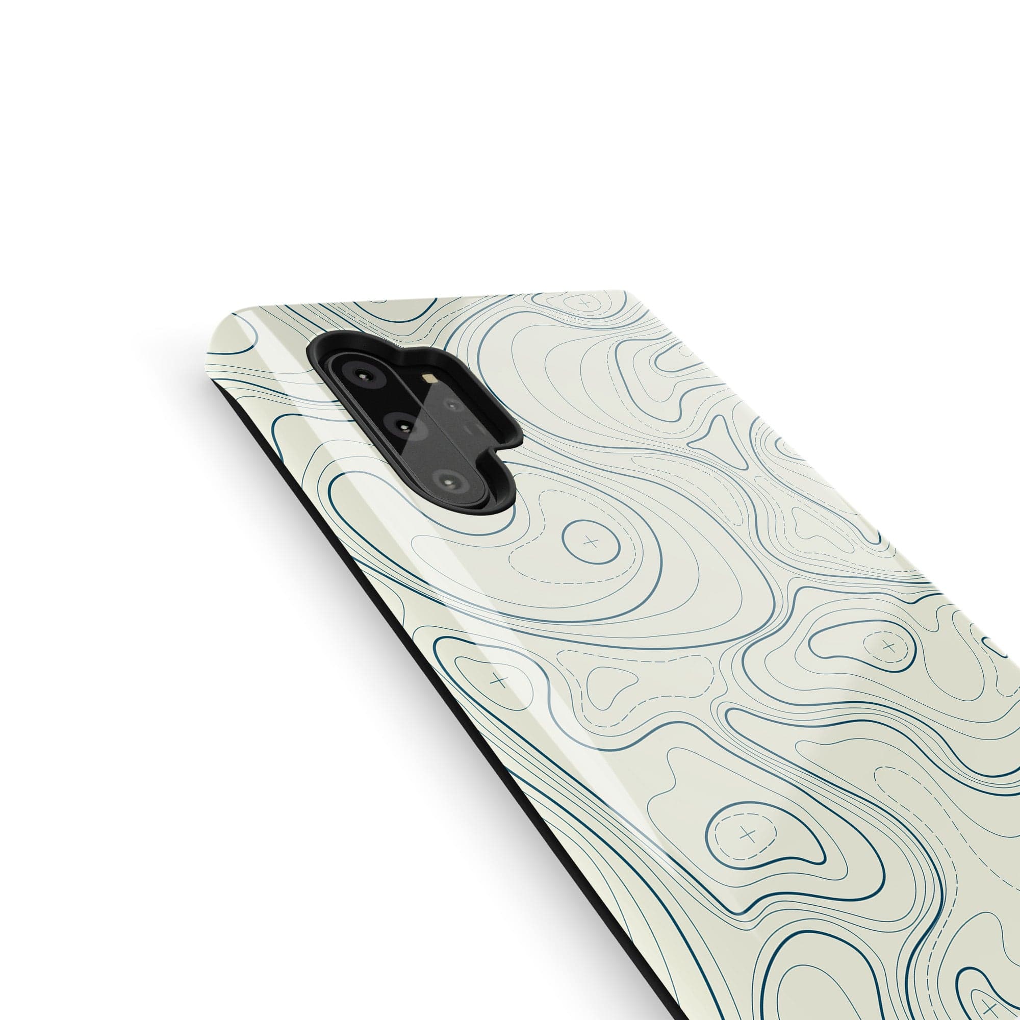 Treasure Island | Abstract Lines Pattern Samsung Case Tough for Galaxy Note 10 Plus 