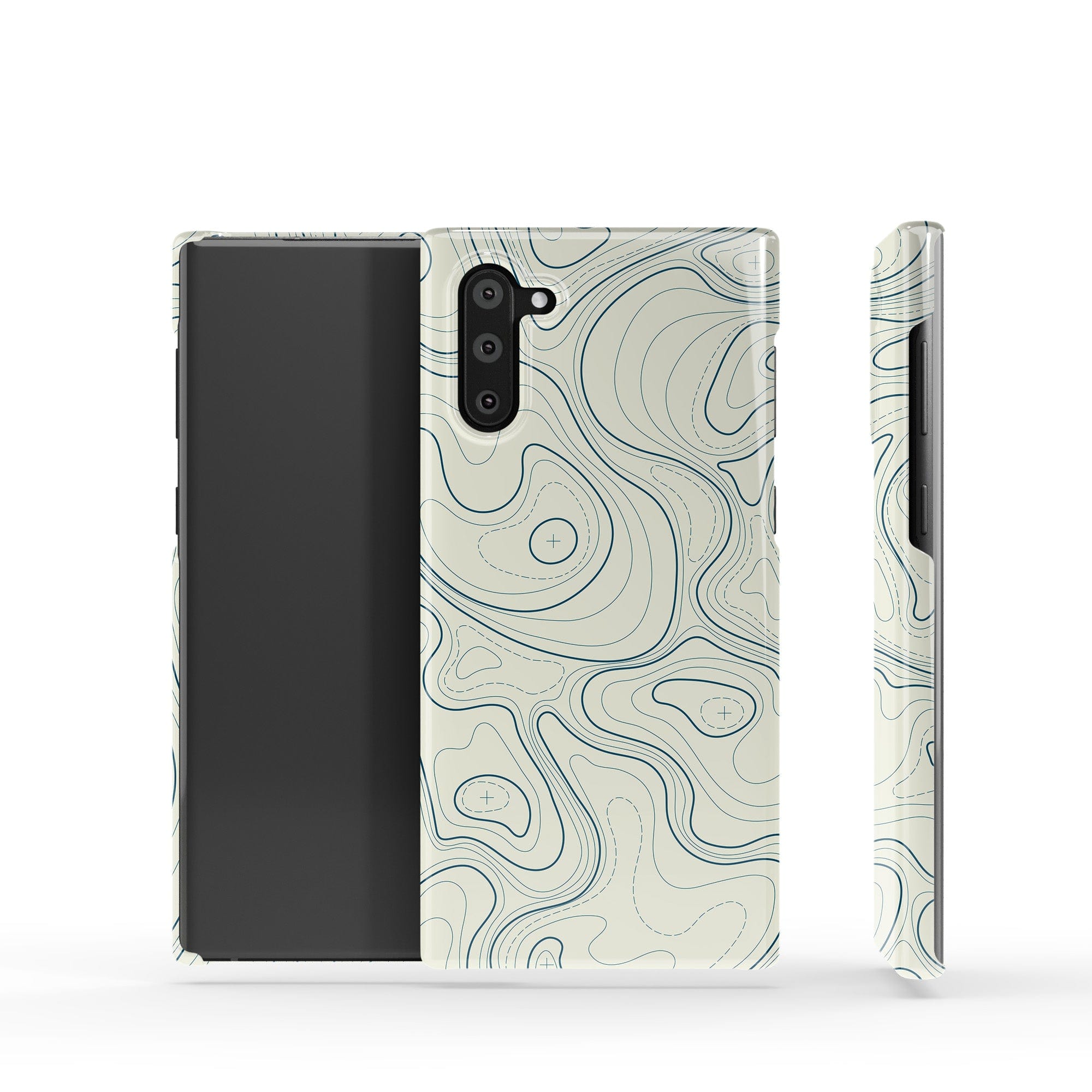 Treasure Island | Abstract Lines Pattern Samsung Case Slim for Galaxy Note 10 