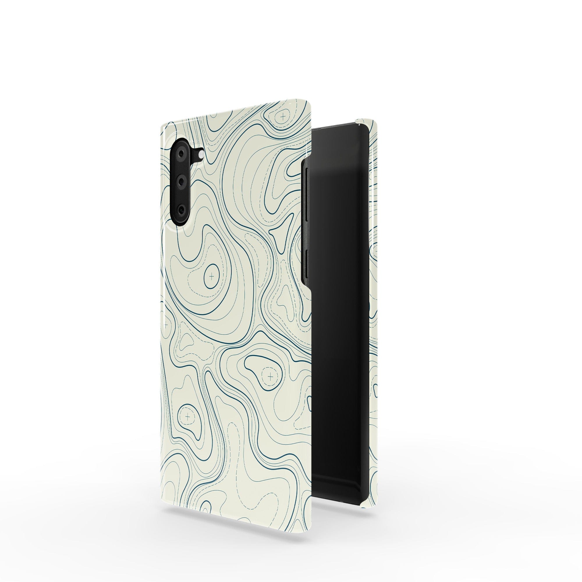 Treasure Island | Abstract Lines Pattern Samsung Case Slim for Galaxy Note 10 