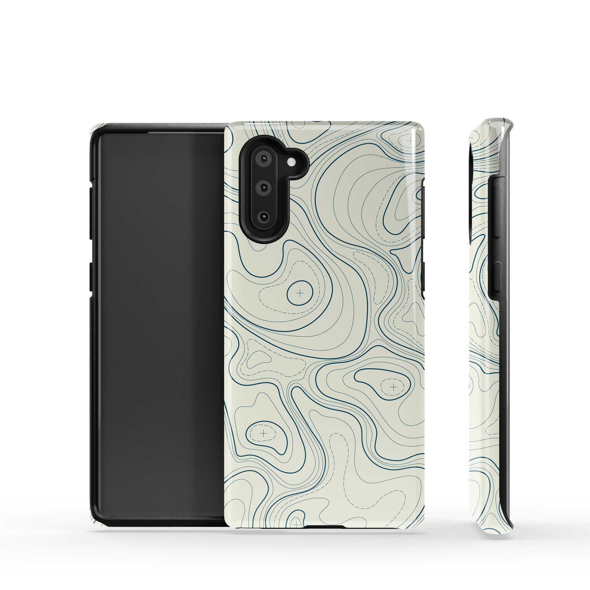 Treasure Island | Abstract Lines Pattern Samsung Case Tough for Galaxy Note 10 