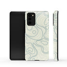 Treasure Island | Abstract Lines Pattern Samsung Case Tough for Galaxy Note 20 