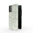 Treasure Island | Abstract Lines Pattern Samsung Case Tough for Galaxy Note 20 