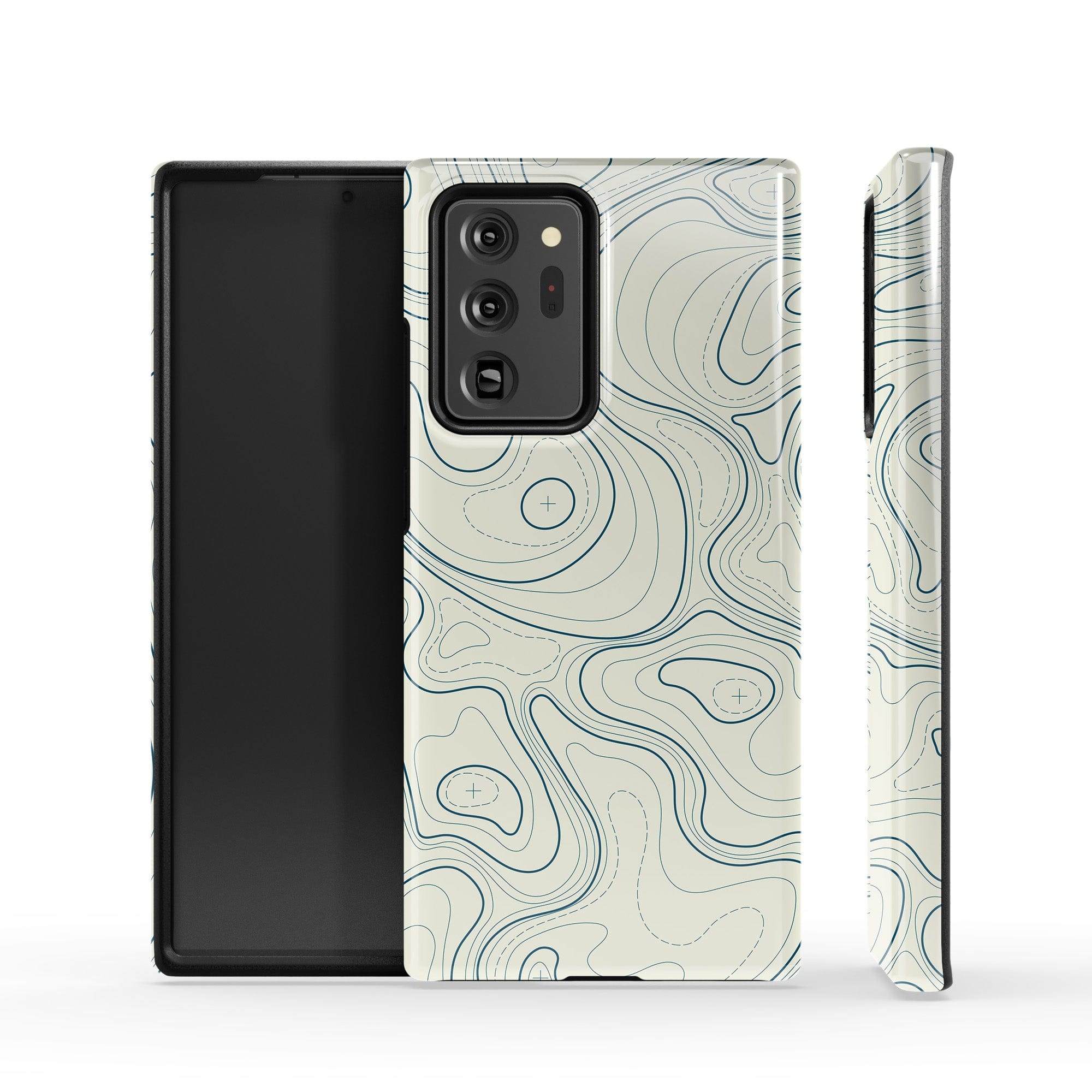 Treasure Island | Abstract Lines Pattern Samsung Case Tough for Galaxy Note 20 Ultra 