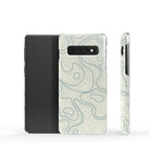 Treasure Island | Abstract Lines Pattern Samsung Case Slim for Galaxy S10 