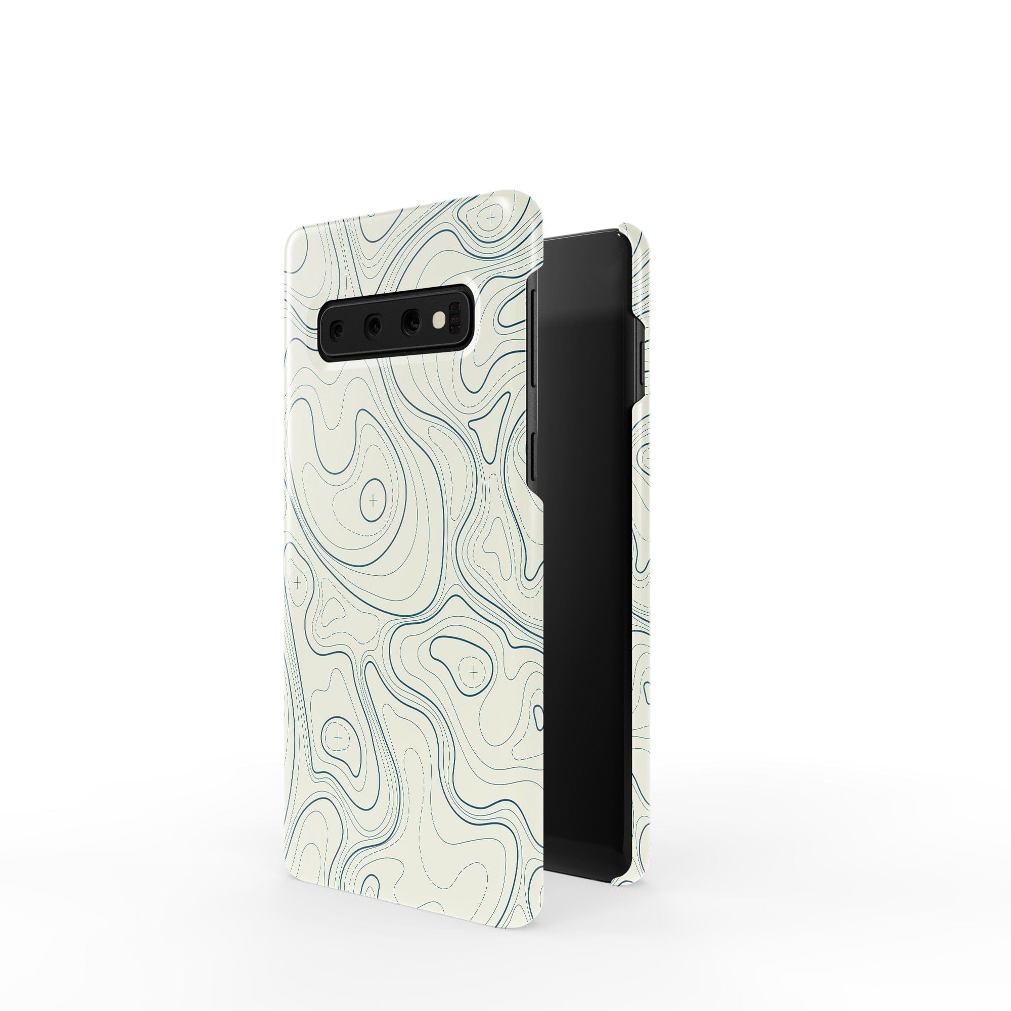 Treasure Island | Abstract Lines Pattern Samsung Case Slim for Galaxy S10 