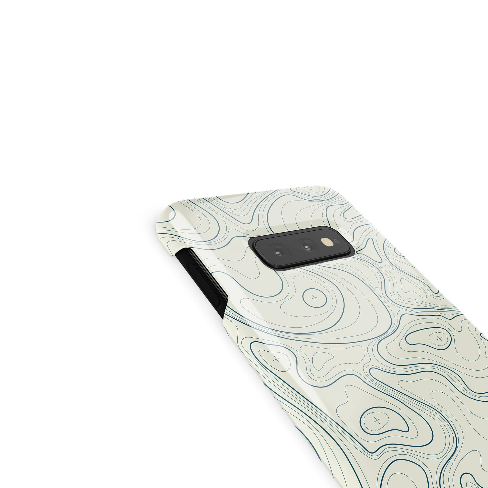 Treasure Island | Abstract Lines Pattern Samsung Case Slim for Galaxy S10e 