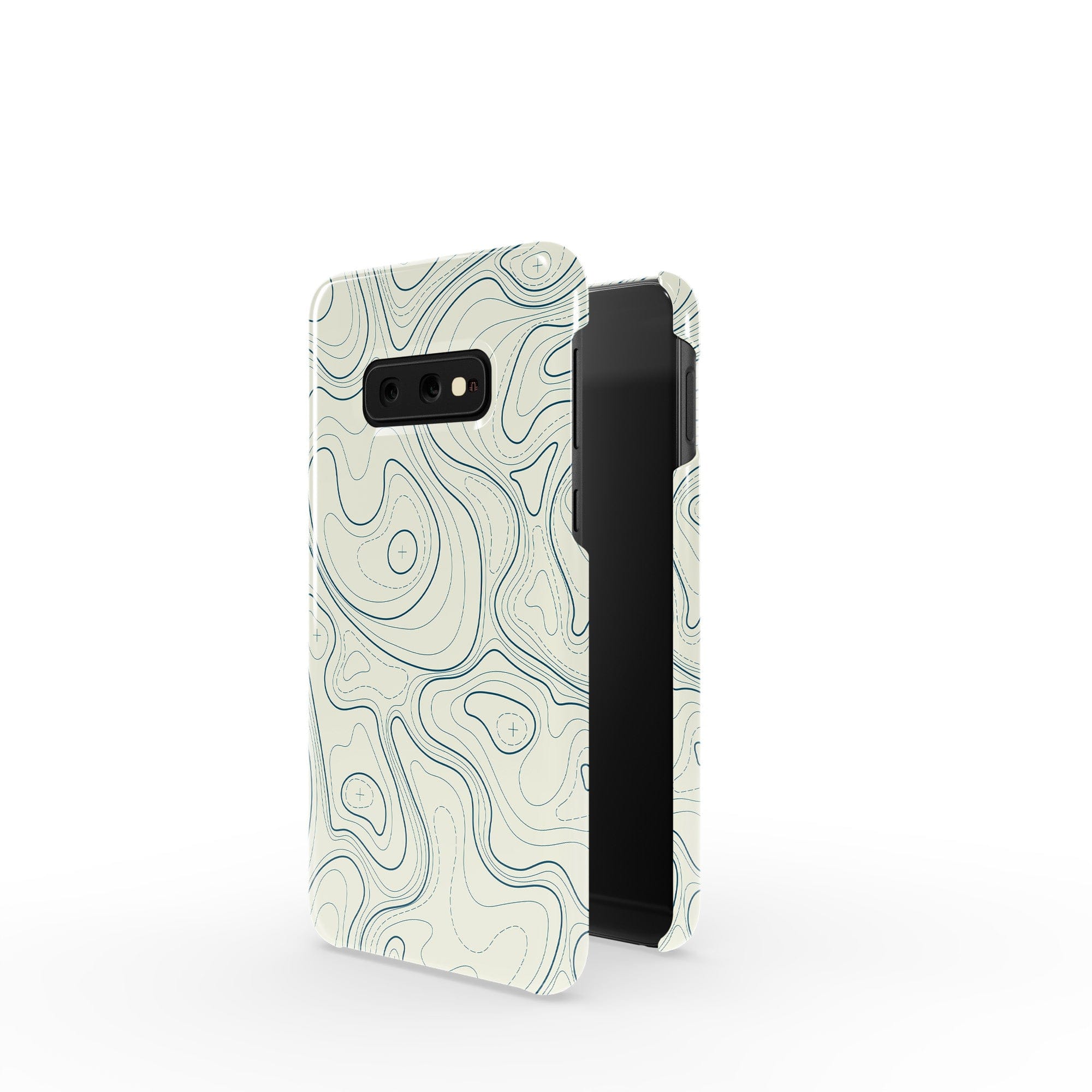 Treasure Island | Abstract Lines Pattern Samsung Case Slim for Galaxy S10e 