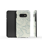 Treasure Island | Abstract Lines Pattern Samsung Case Tough for Galaxy S10e 