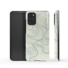 Treasure Island | Abstract Lines Pattern Samsung Case Tough for Galaxy S20 Plus