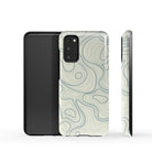 Treasure Island | Abstract Lines Pattern Samsung Case Tough for Galaxy S20 