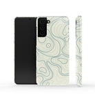 Treasure Island | Abstract Lines Pattern Samsung Case Slim for Galaxy S21 Plus