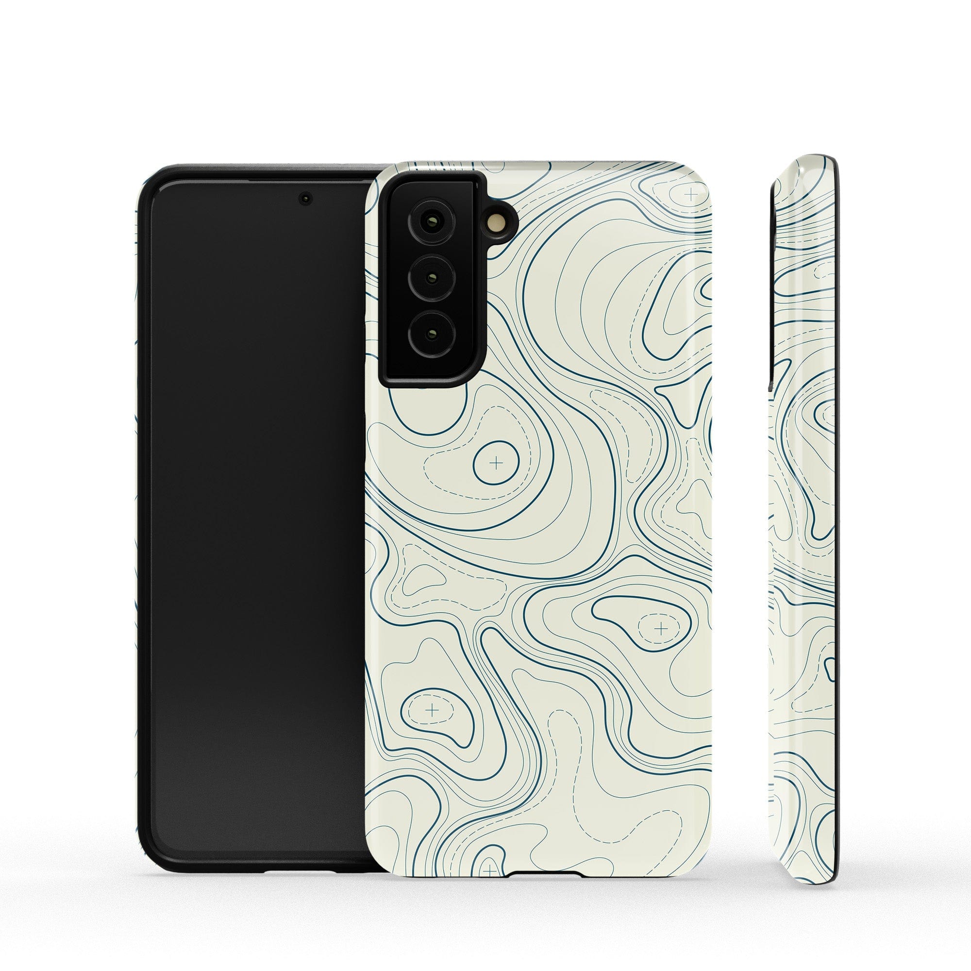 Treasure Island | Abstract Lines Pattern Samsung Case Tough for Galaxy S21 Plus