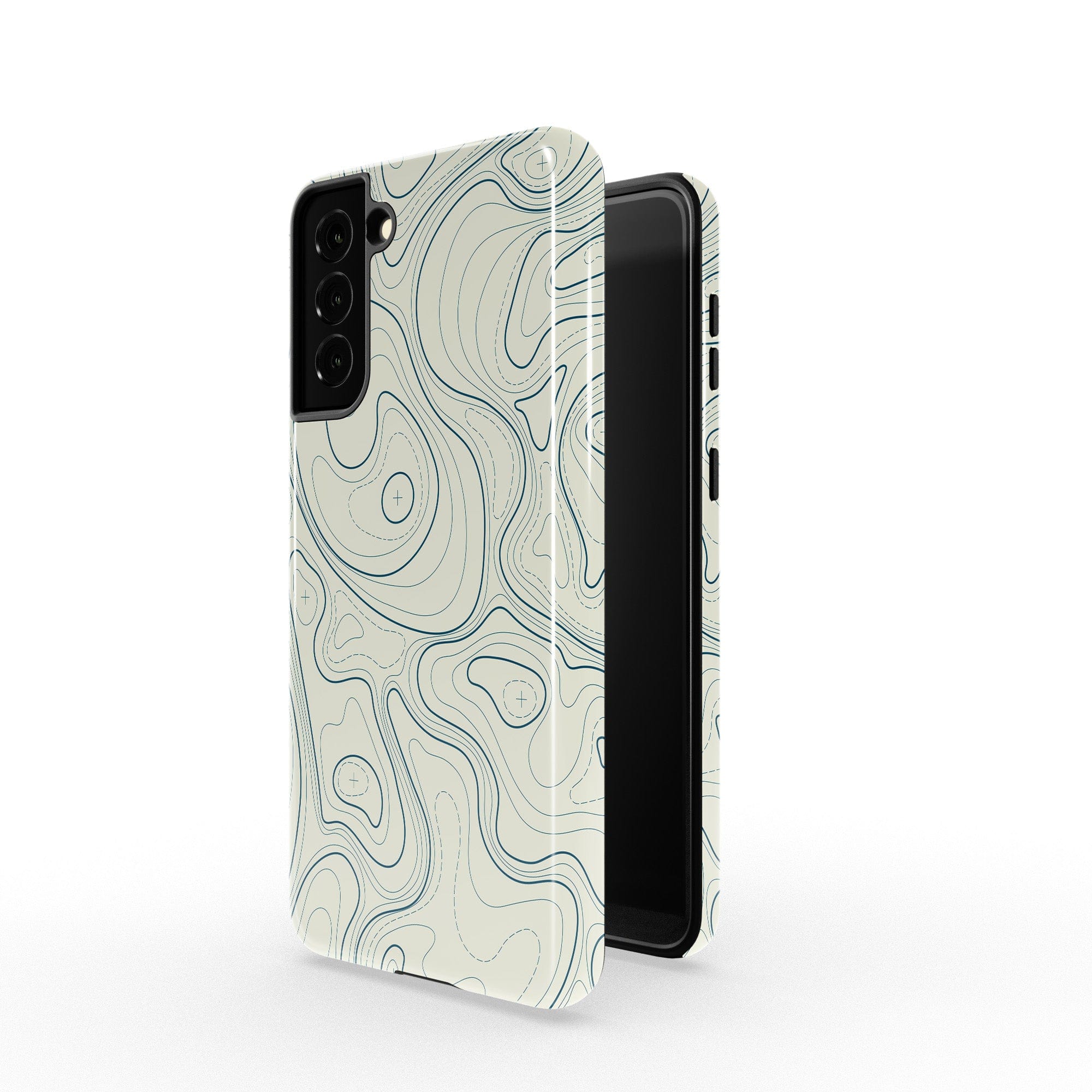 Treasure Island | Abstract Lines Pattern Samsung Case Tough for Galaxy S21 Plus