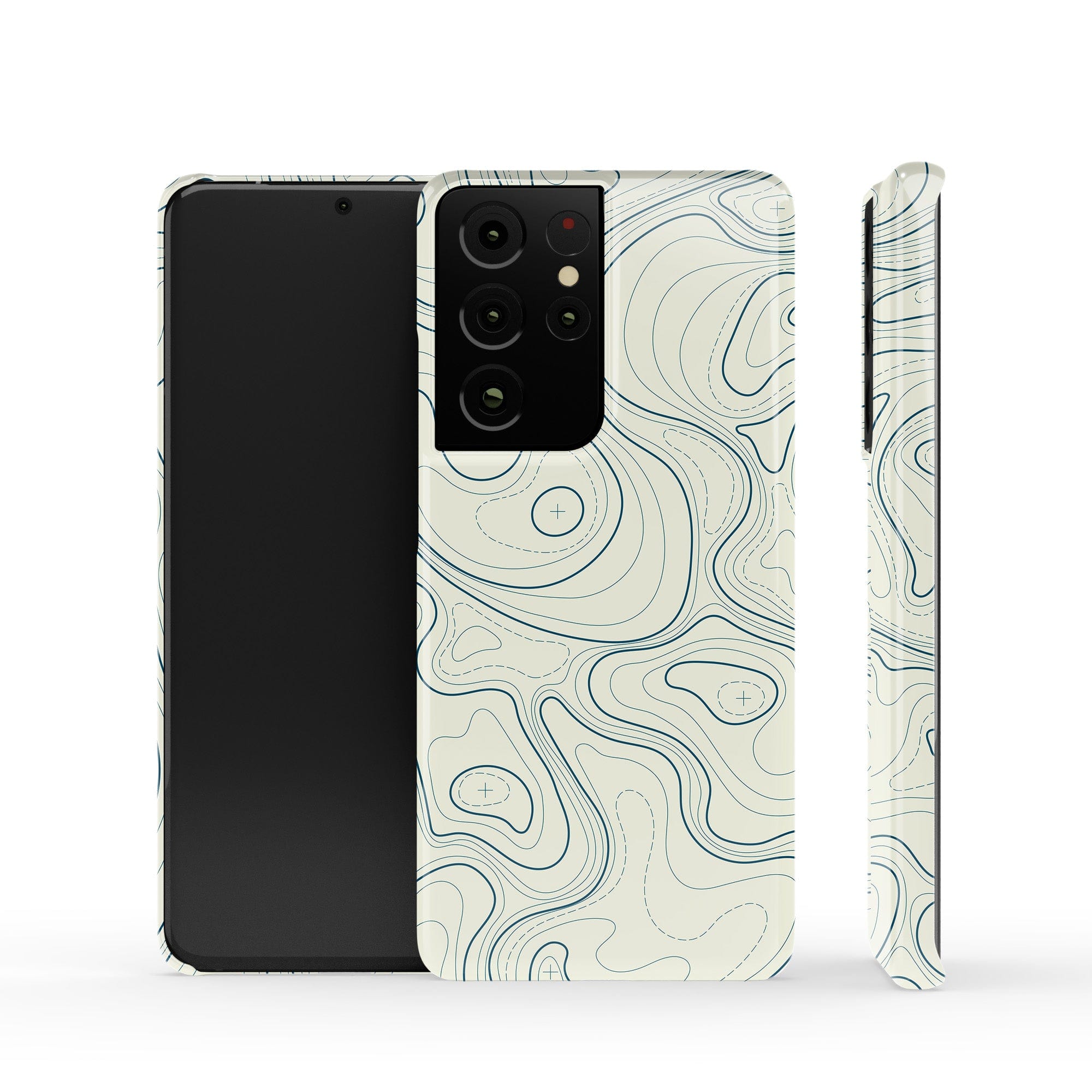 Treasure Island | Abstract Lines Pattern Samsung Case Slim for Galaxy S21 Ultra