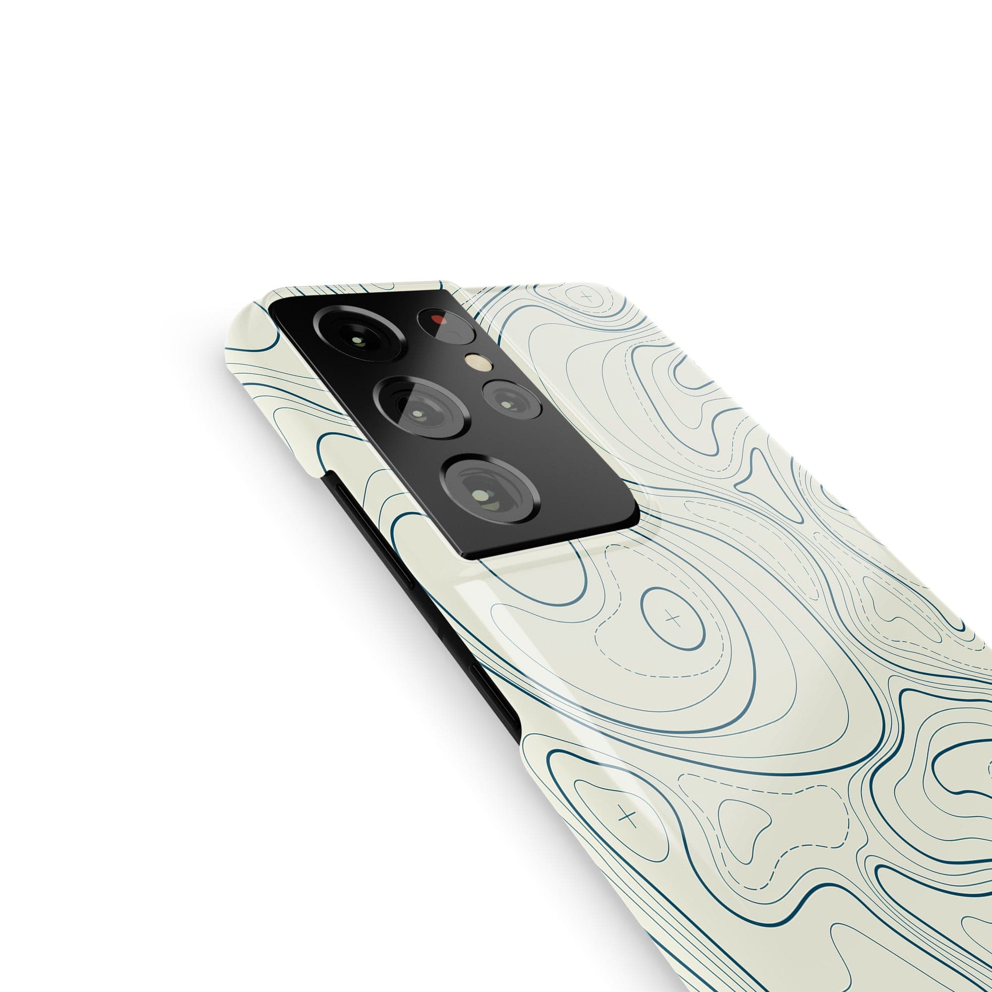 Treasure Island | Abstract Lines Pattern Samsung Case Slim for Galaxy S21 Ultra