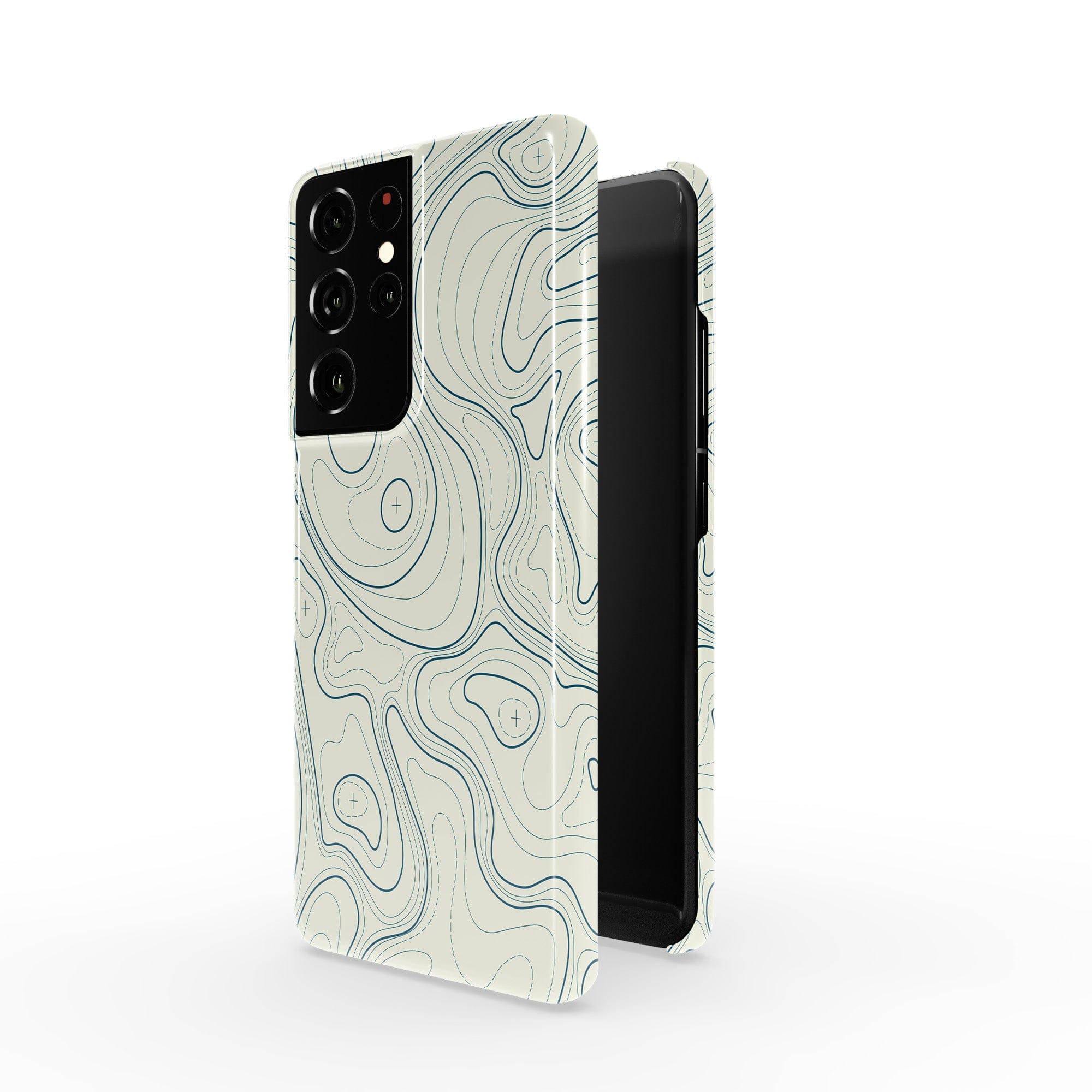 Treasure Island | Abstract Lines Pattern Samsung Case Slim for Galaxy S21 Ultra