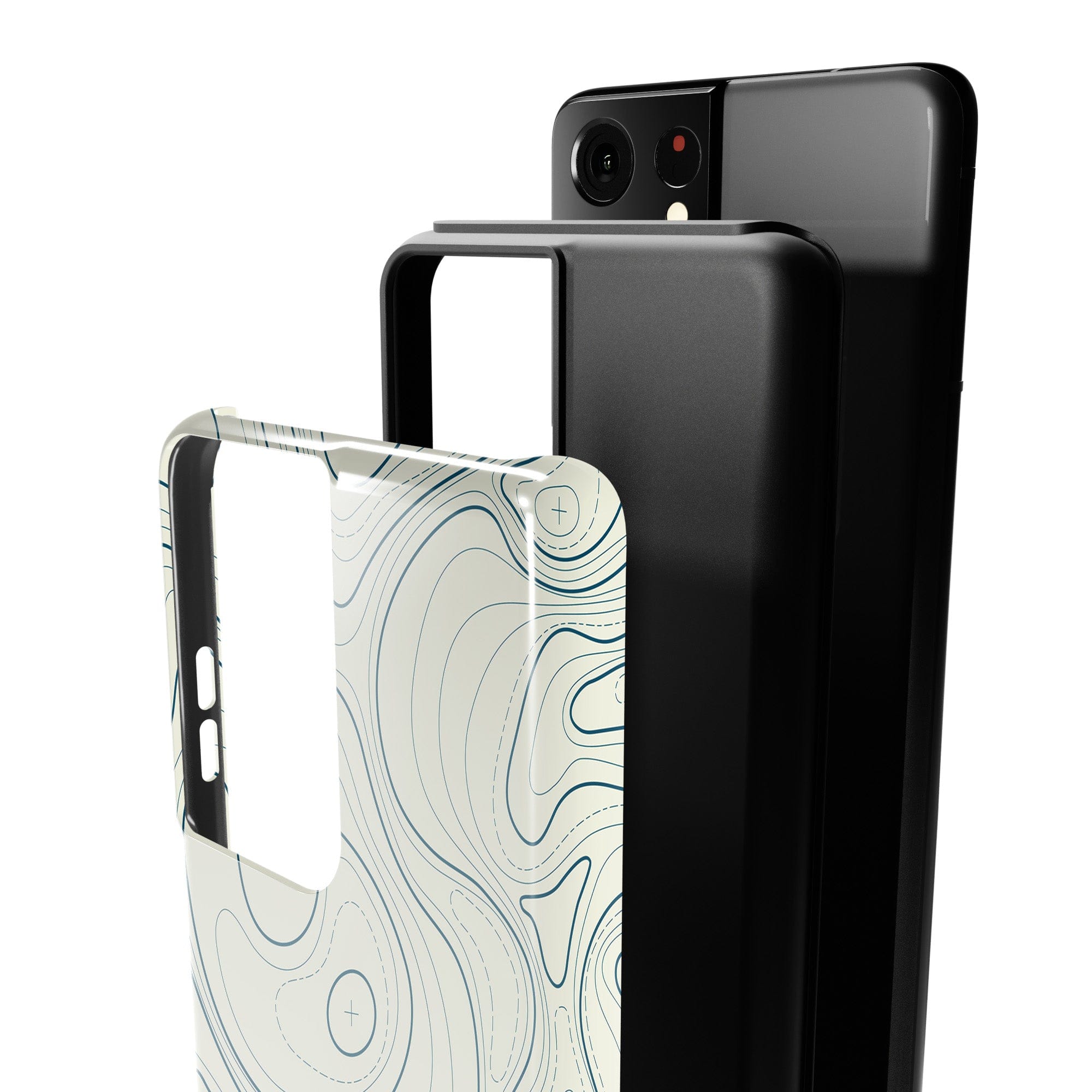 Treasure Island | Abstract Lines Pattern Samsung Case Tough for Galaxy S21 Ultra