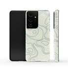 Treasure Island | Abstract Lines Pattern Samsung Case Tough for Galaxy S21 Ultra