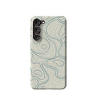 Treasure Island | Abstract Lines Pattern Samsung Case Slim for Galaxy S23 Plus