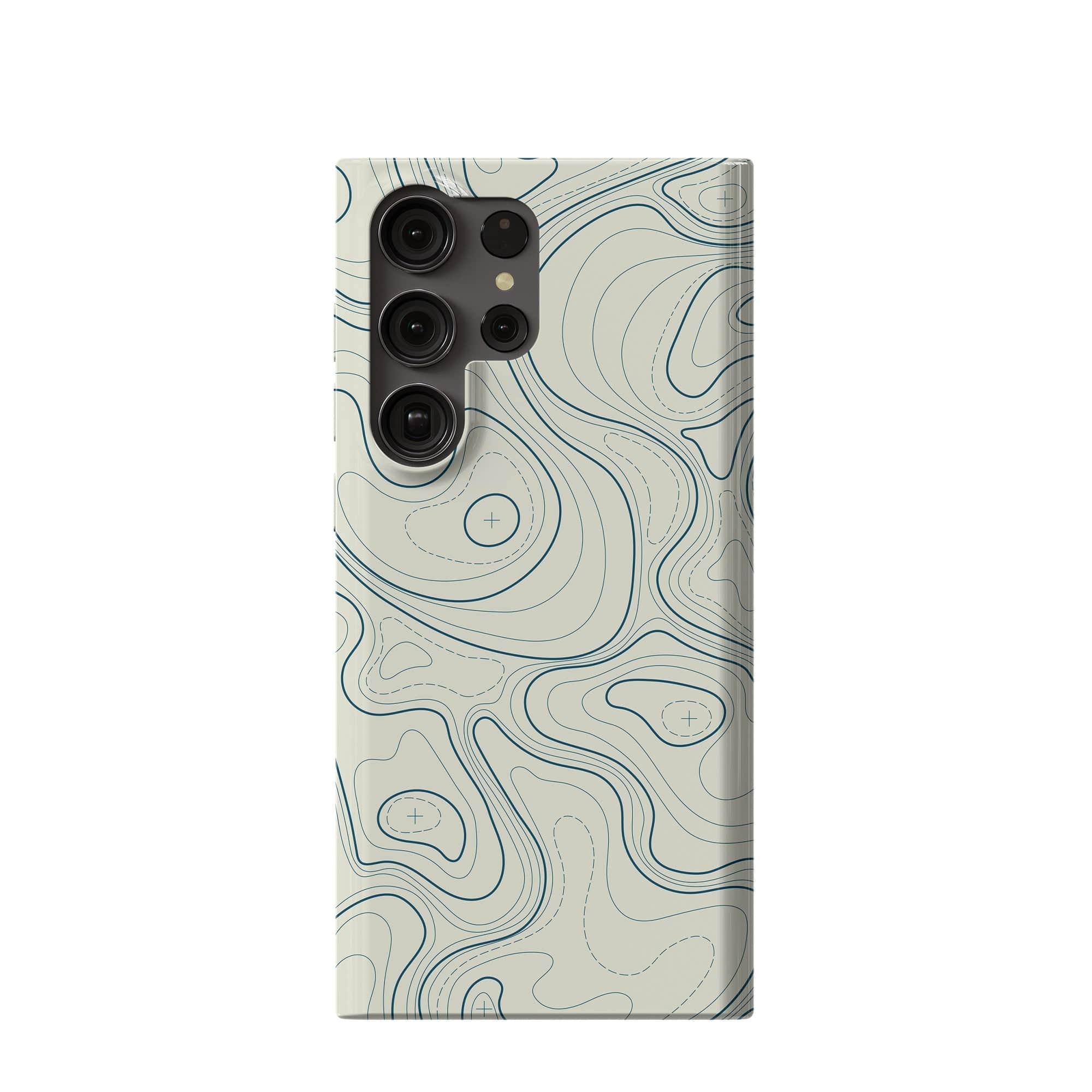 Treasure Island | Abstract Lines Pattern Samsung Case Slim for Galaxy S23