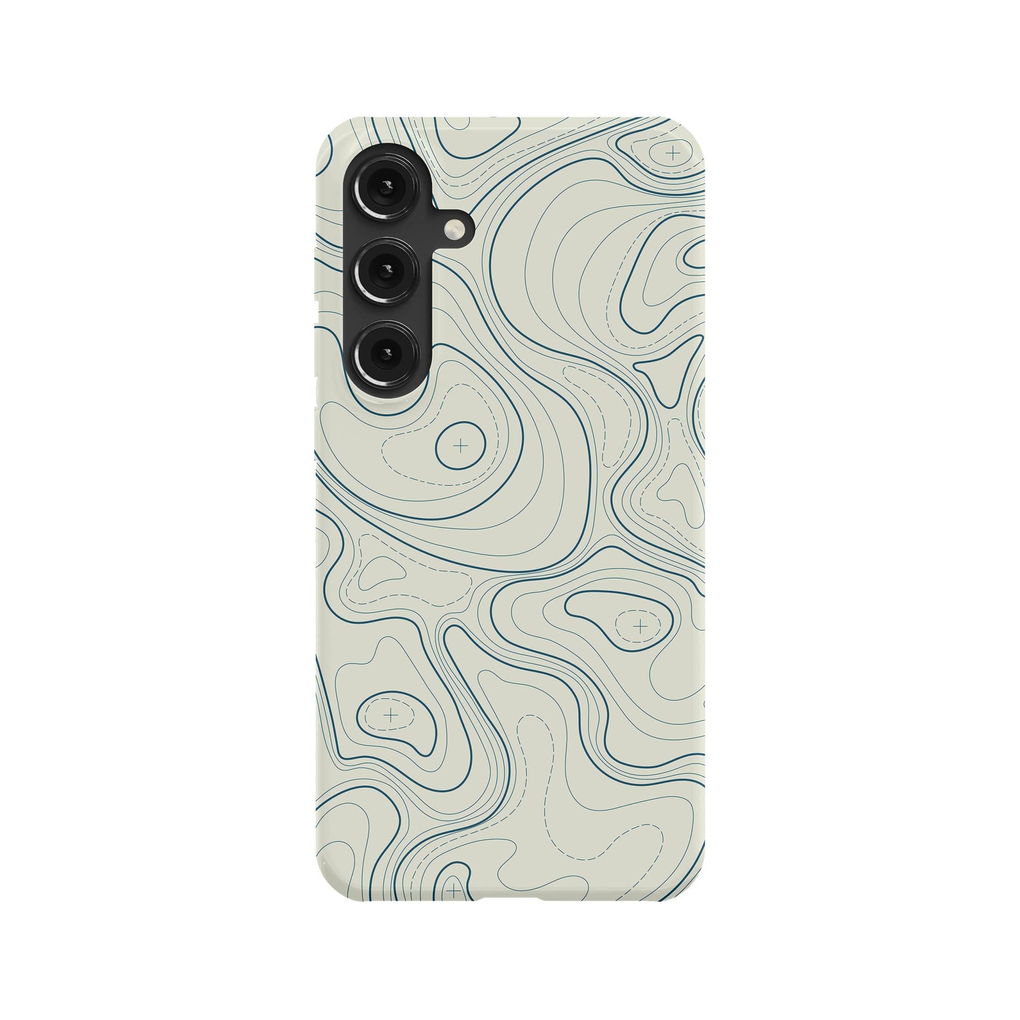 Treasure Island | Abstract Lines Pattern Samsung Case Slim for Galaxy S24 Plus