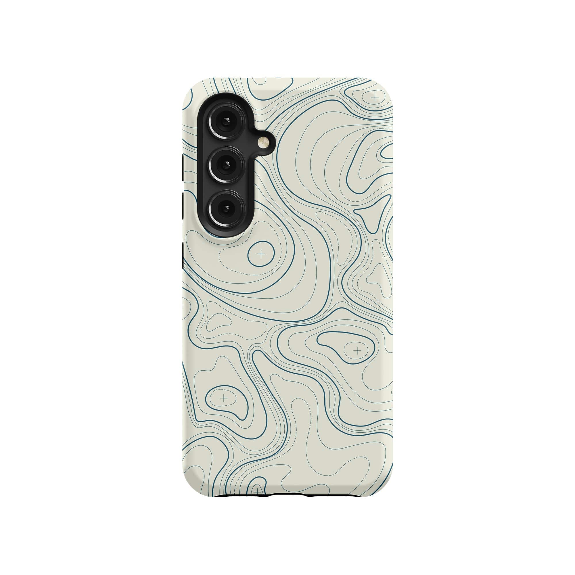 Treasure Island | Abstract Lines Pattern Samsung Case Tough for Galaxy S24