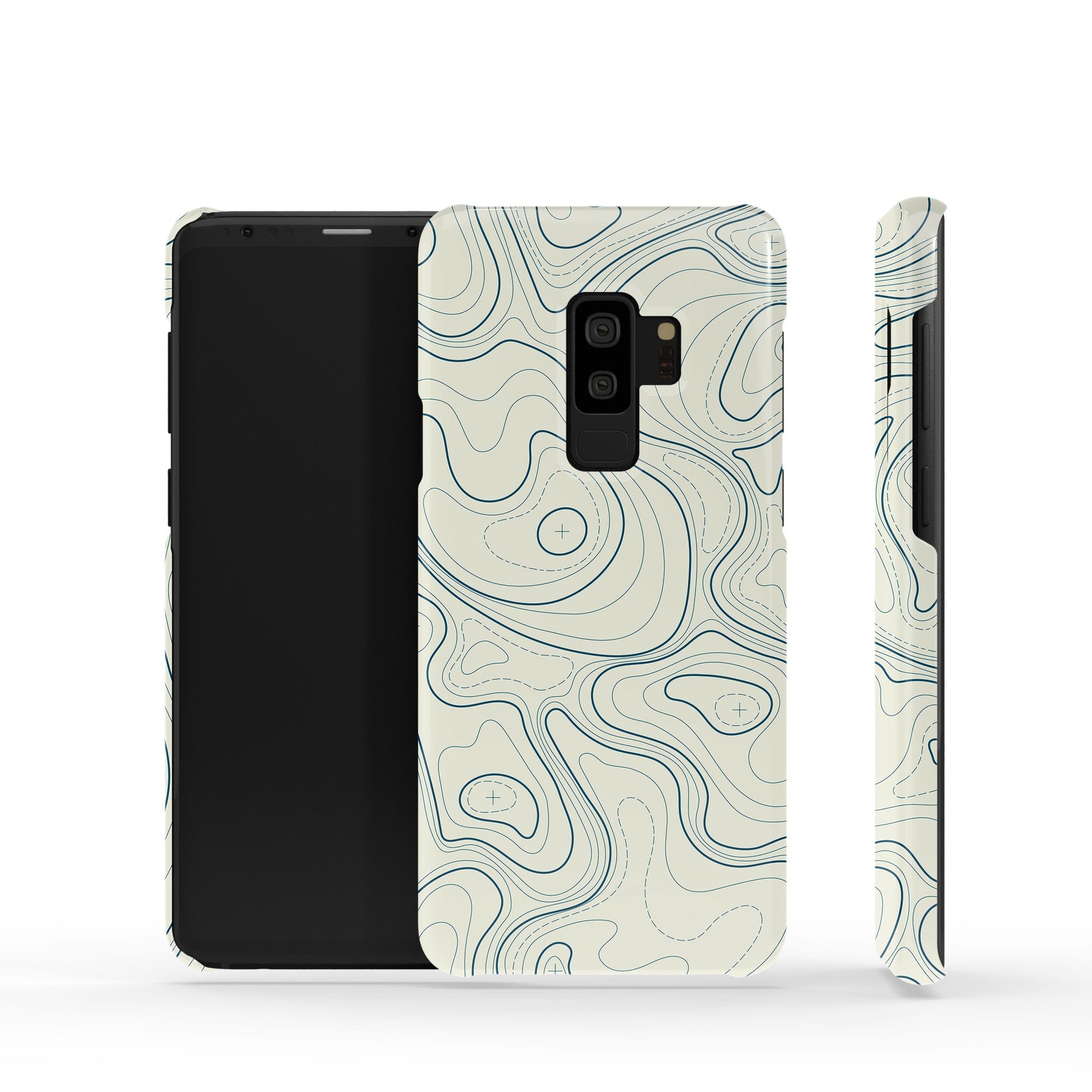 Treasure Island | Abstract Lines Pattern Samsung Case Slim for Galaxy S9 Plus 