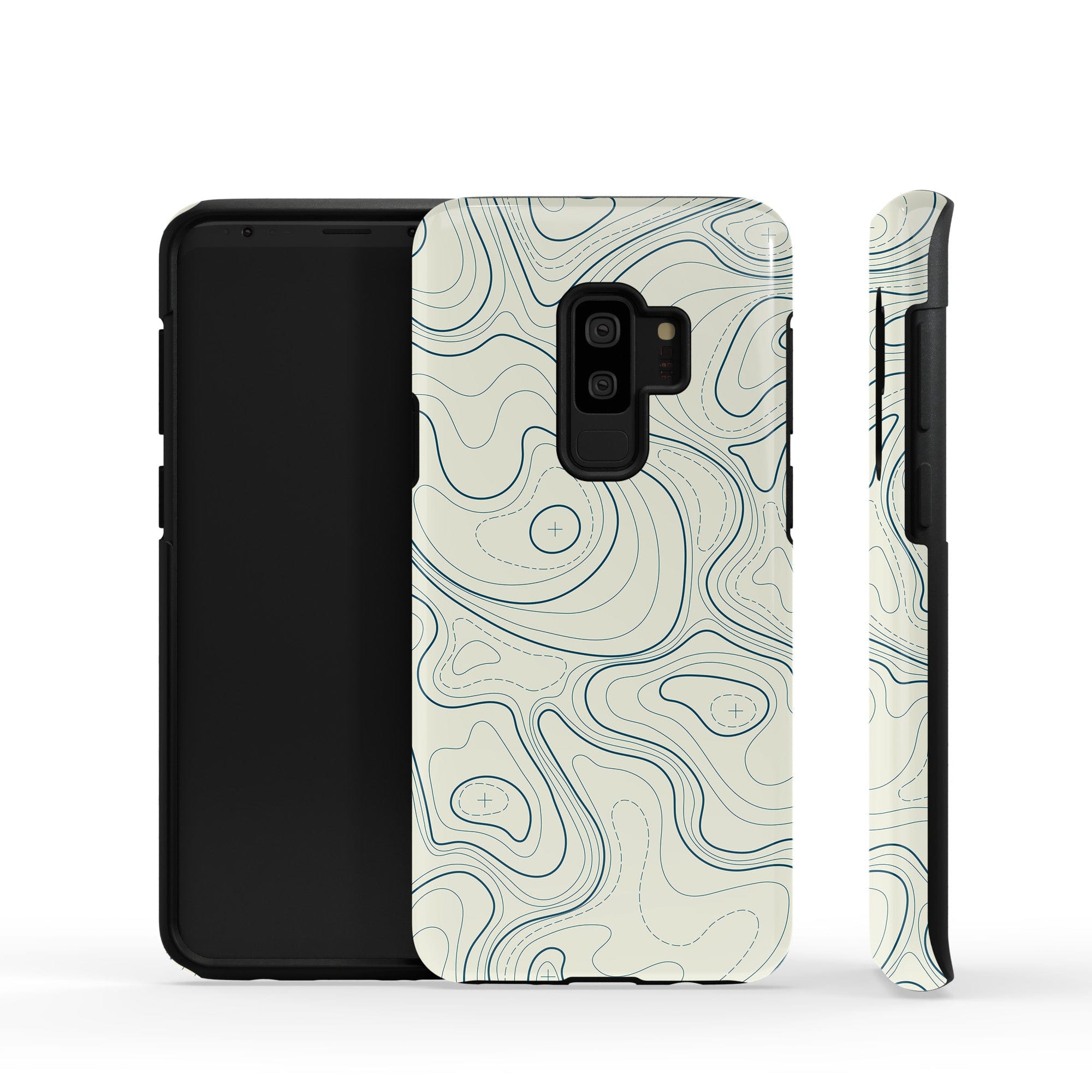 Treasure Island | Abstract Lines Pattern Samsung Case Tough for Galaxy S9 Plus 