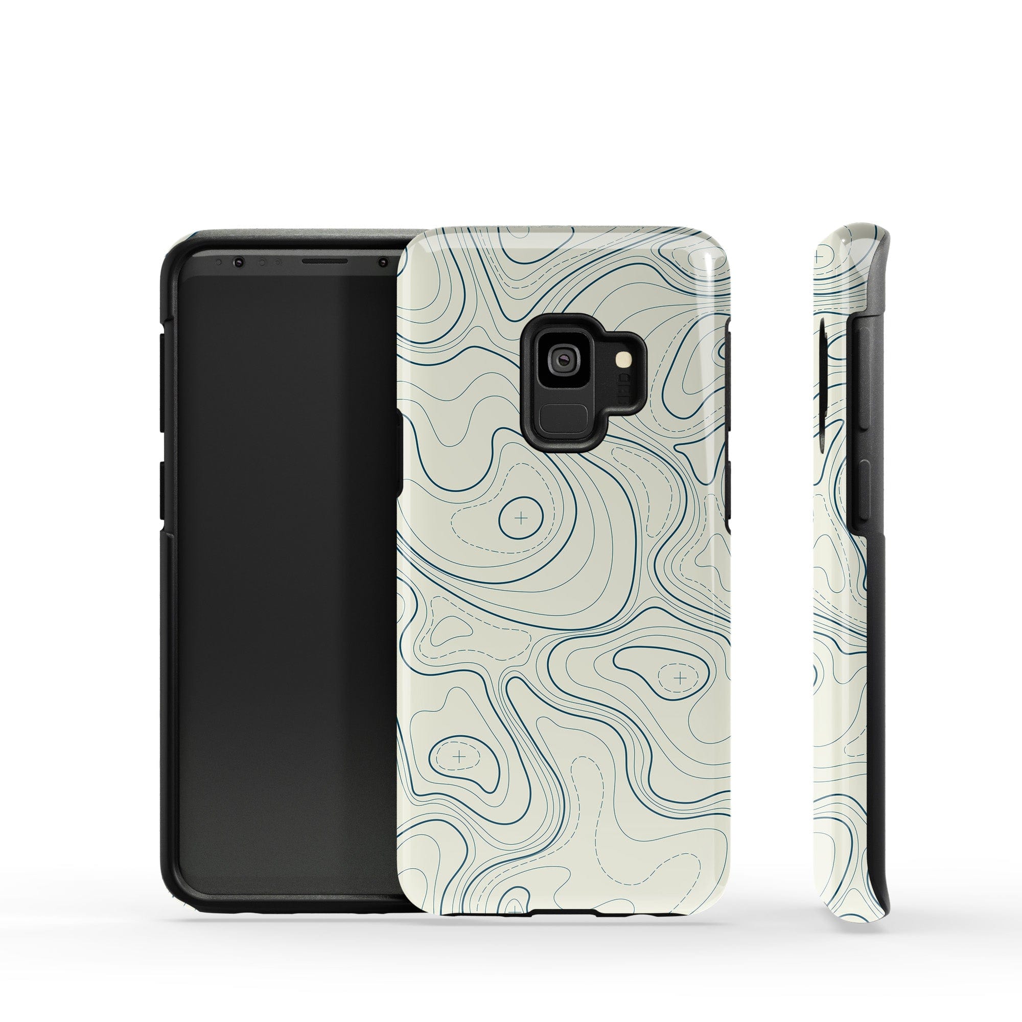 Treasure Island | Abstract Lines Pattern Samsung Case Tough for Galaxy S9 