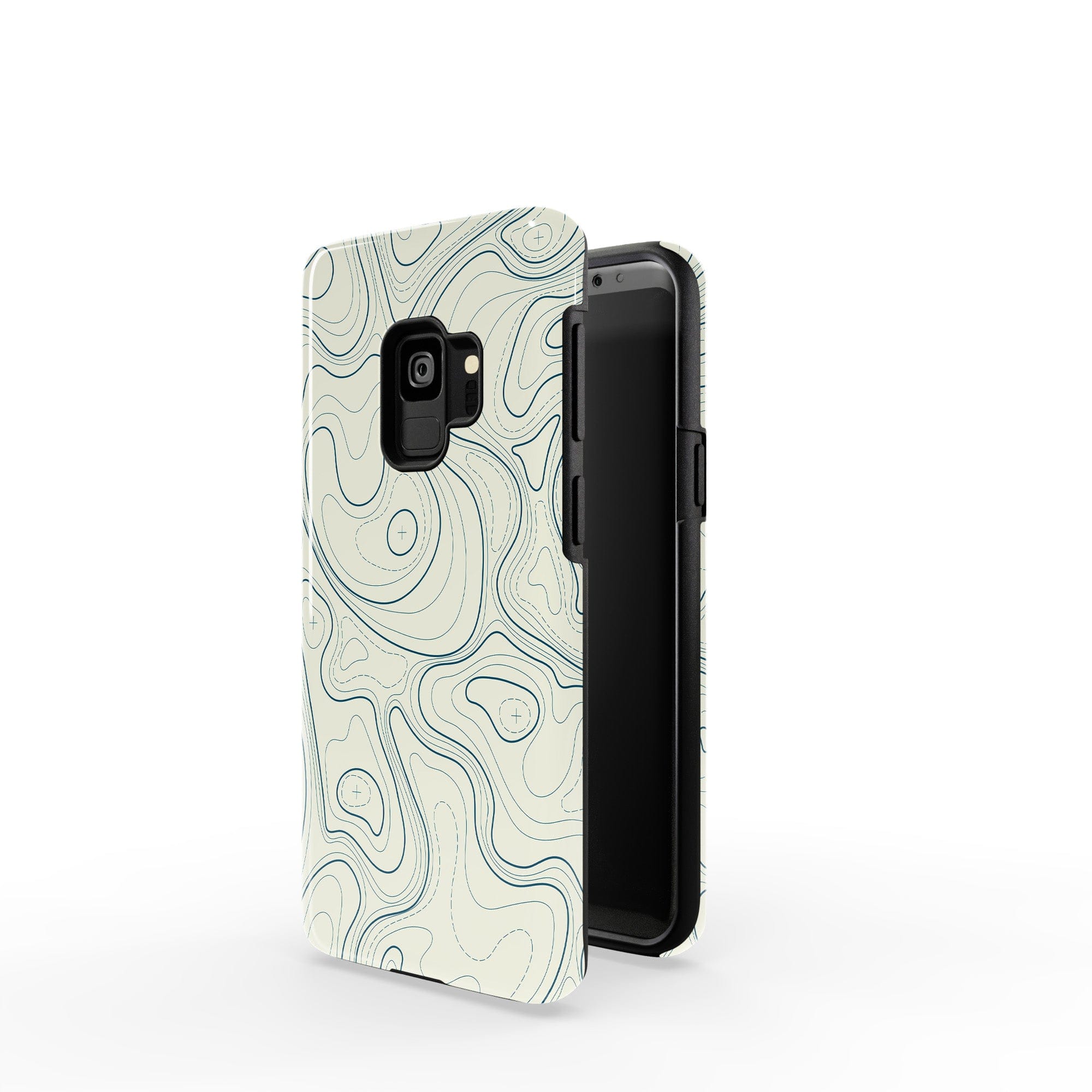 Treasure Island | Abstract Lines Pattern Samsung Case Tough for Galaxy S9 