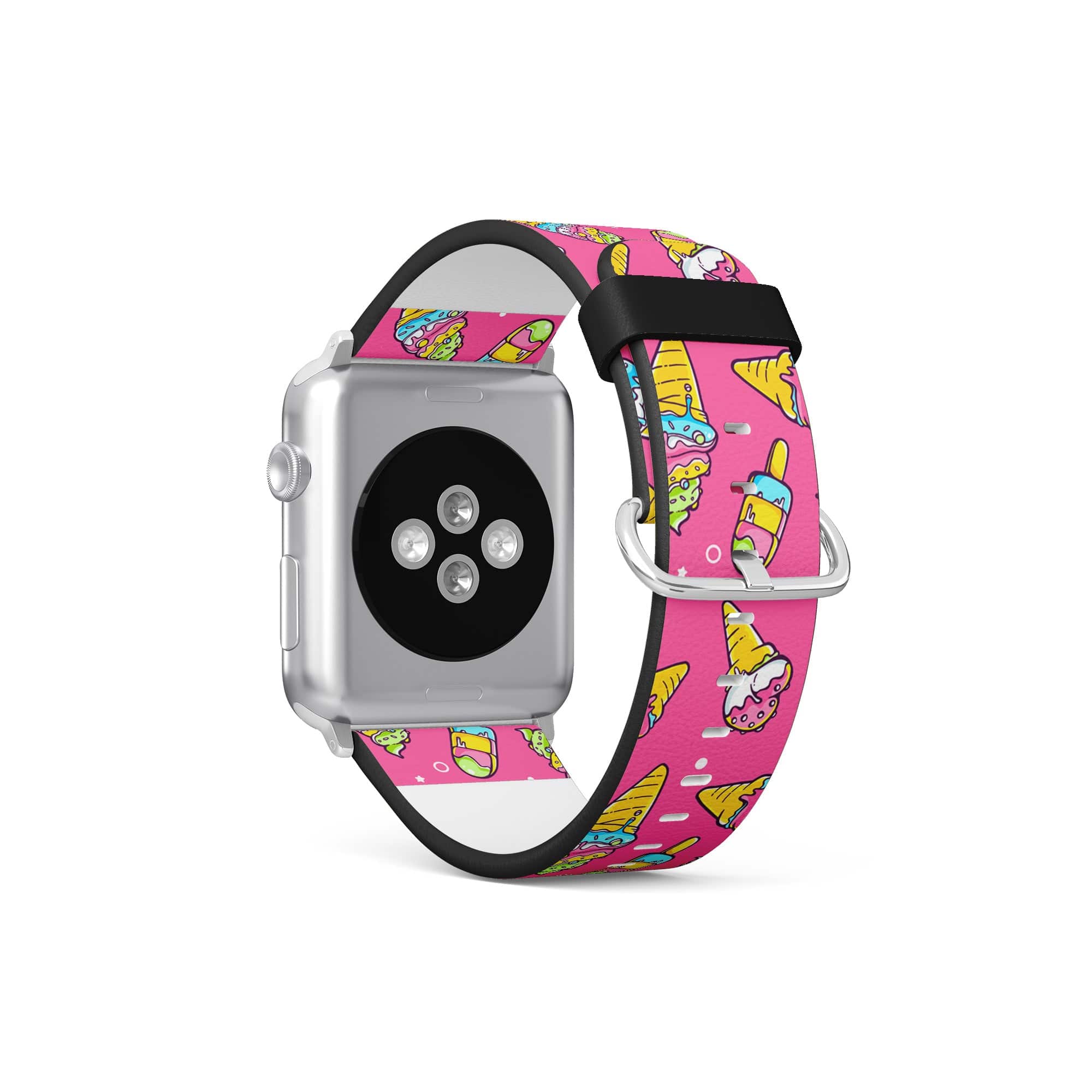 Treat Yo Self | Popsicle Ice Cream Apple Watch Band for 38/40/41 mm Watch in Silver