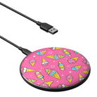 Treat Yo Self | Popsicle Ice Cream Wireless Charging Pad in Black