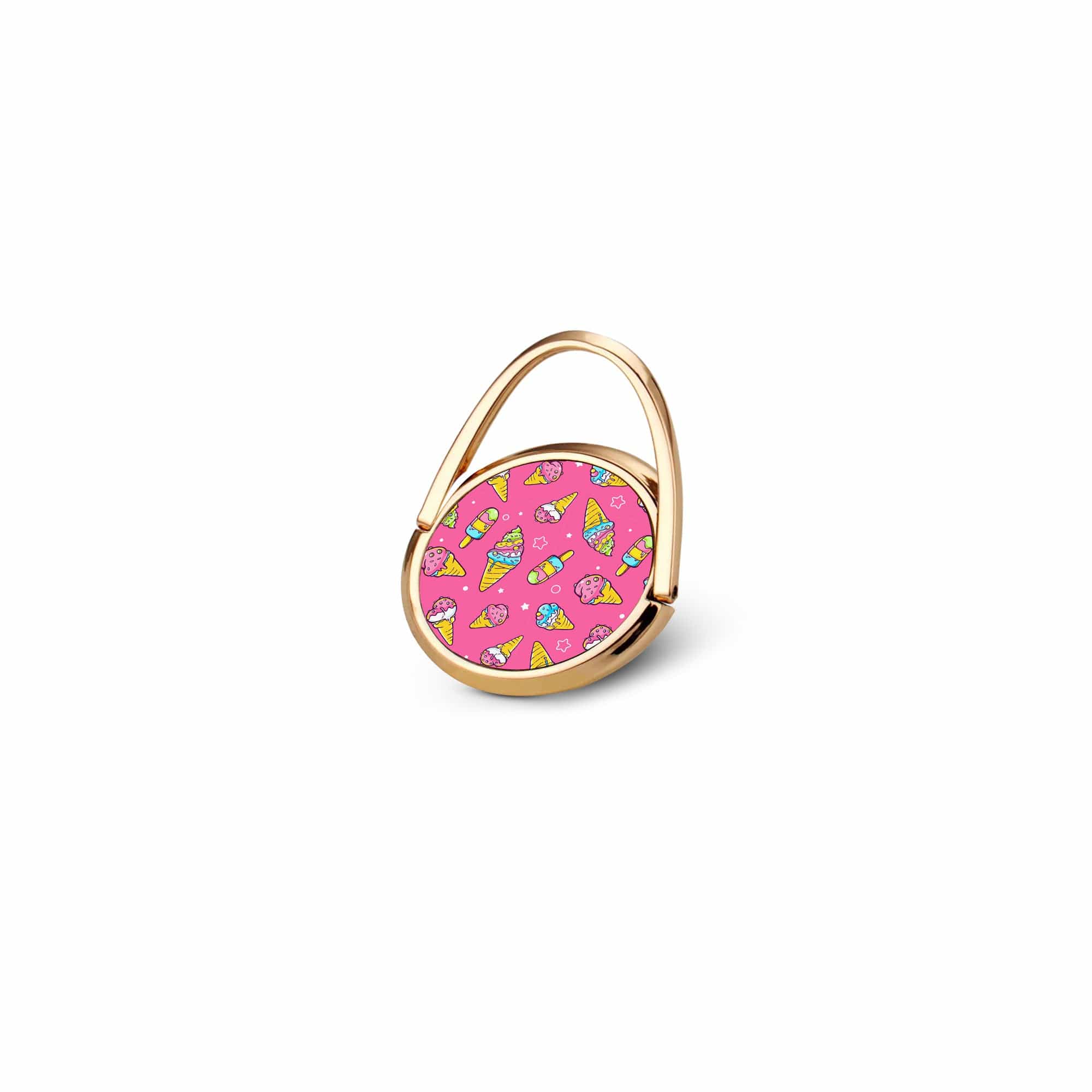 Treat Yo Self | Popsicle Ice Cream Ring Holder in Gold