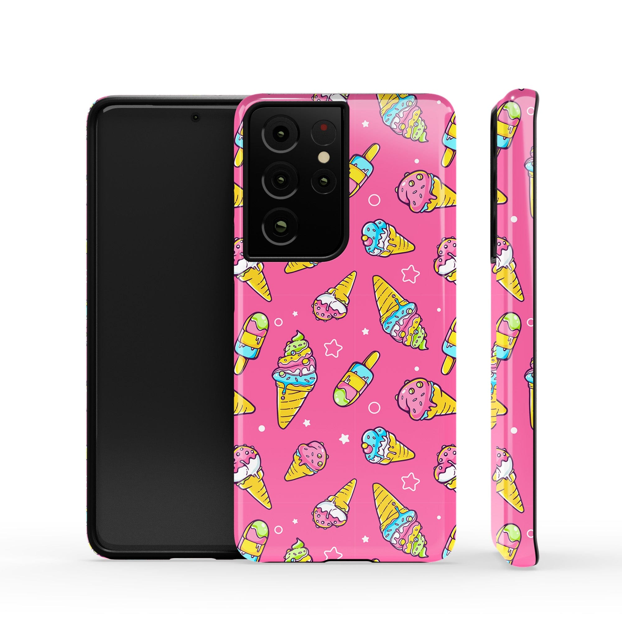 Treat Yo Self | Popsicle Ice Cream Samsung Case Tough for Galaxy S21 Ultra